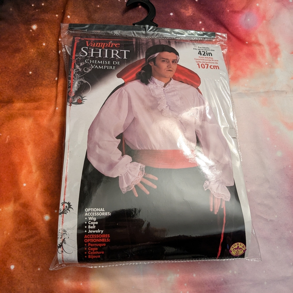 🧛🏻‍♂️ Vampire Shirt Costume Cosplay